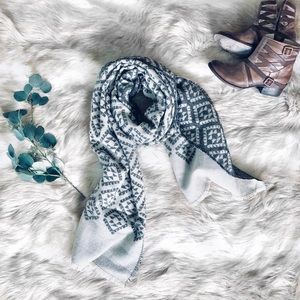 🌿 Tribal Print Chunky Scarf 🌿